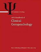 APA handbook of clinical geropsychology. Vol. 2 Ebook