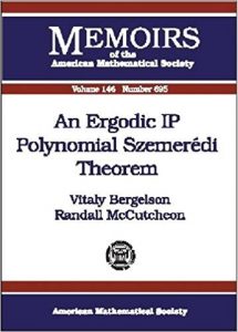 An Ergodic IP Polynomial Szemeredi Theorem Ebook