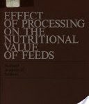 Effect of processing on the nutritional value of feeds Ebook