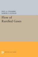 Flow of Rarefied Gases Ebook