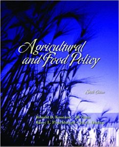 Agricultural and Food Policy 6th Edition Ebook